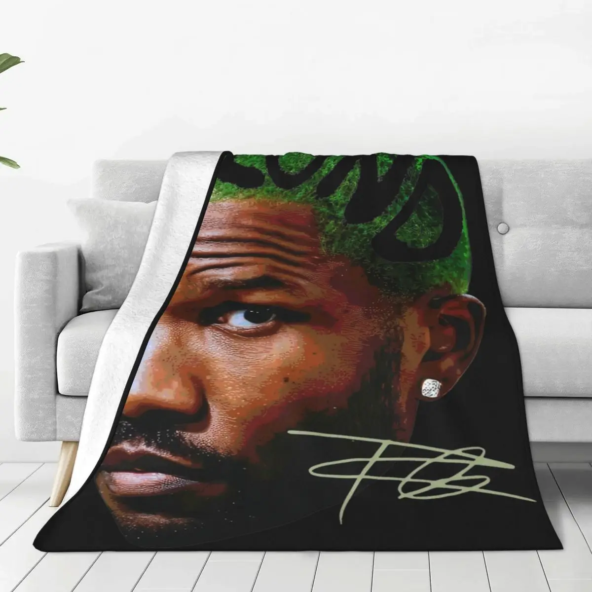 Cozy Frank Oceans 90s Rapper Head Blanket Accessories Sofa Decorative Throw Blanket Warm Flannel for Outdoor
Cozy Frank Oceans 90s Rapper Head Blanket Accessories Sofa Decorative Throw Blanket Warm Flannel for Outdoor