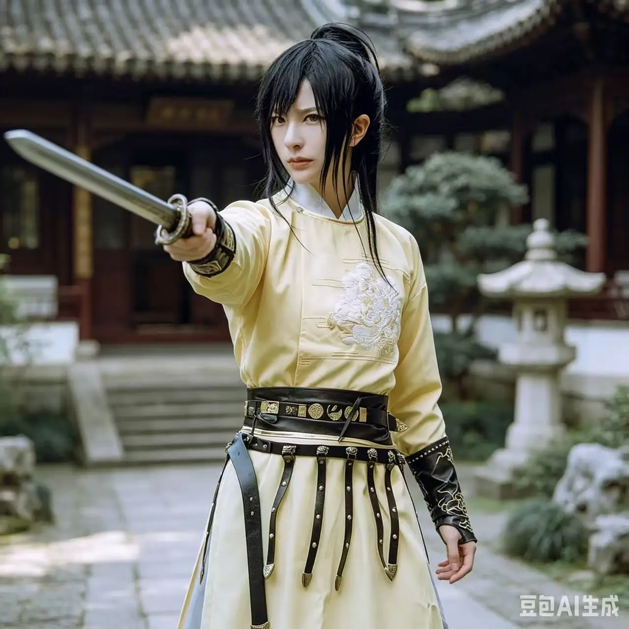 Grandmaster Of Demonic Cultivation Jin Ling Cosplay Outfit Heavy Embroidery Yellow Tang Suit Full Set With Arm Guards & Belts
Grandmaster Of Demonic Cultivation Jin Ling Cosplay Outfit Heavy Embroidery Yellow Tang Suit Full Set With Arm Guards & Belts