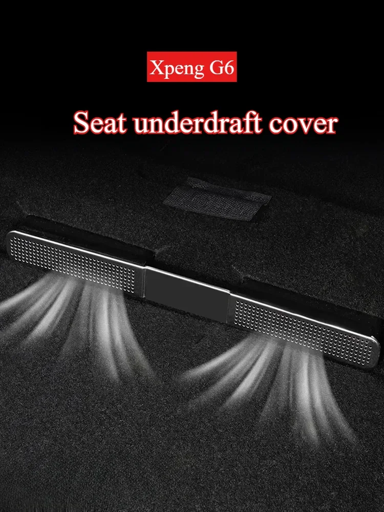 2PC For Xpeng G6 Interior Accessories Air Outlet Protection Cover Under Seat Air Vent Dust Cover Interior Modification Mouldings
2PC For Xpeng G6 Interior Accessories Air Outlet Protection Cover Under Seat Air Vent Dust Cover Interior Modification Mouldings