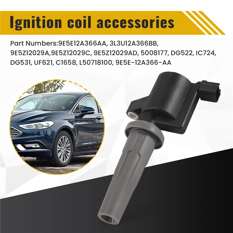 Unusual Ignition Coils 9E5E-12A366-AA For Ford Mondeo 2.5 2.0L Kuga C-MAX Ranger Transit Connect Fusion Mazda Tribute Mercury
Unusual Ignition Coils 9E5E-12A366-AA For Ford Mondeo 2.5 2.0L Kuga C-MAX Ranger Transit Connect Fusion Mazda Tribute Mercury