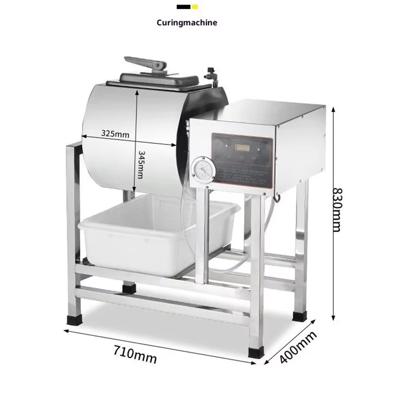 Вакуумный автоматический миксер для маринада с куриной ножкой, машина для маринарования мяса
Вакуумный автоматический миксер для маринада с куриной ножкой, машина для маринарования мяса