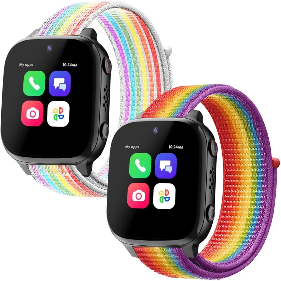 Комплект из 2 нейлоновых сменных ремешков, совместимых с часами ATT amiGo Jr JrTrack 2 SE, мягкие дышащие регулируемые плетеные спортивные Wristba
Комплект из 2 нейлоновых сменных ремешков, совместимых с часами ATT amiGo Jr JrTrack 2 SE, мягкие дышащие регулируемые плетеные спортивные Wristba