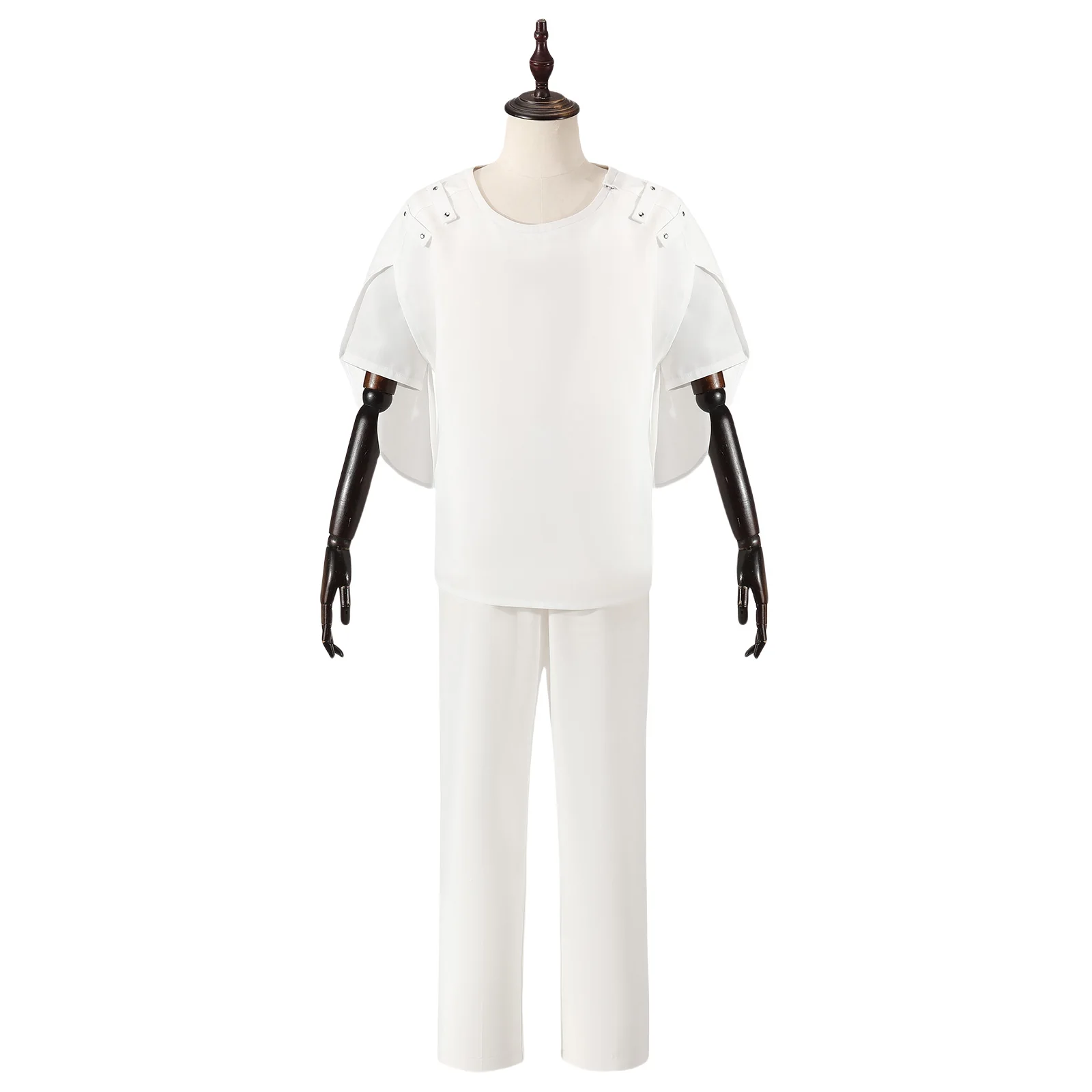Alien Till Cosplay Costume Anime Male Idol White T-Shirt Set Stage Performance Costume Halloween Carnival Party Uniform 
Alien Till Cosplay Costume Anime Male Idol White T-Shirt Set Stage Performance Costume Halloween Carnival Party Uniform
