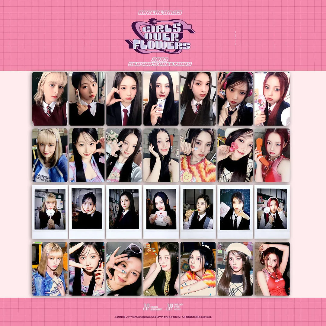 7pcs KPOP NMIXX 2023 Season's Greetings Photocards Desk Calendar Doubel-Sided LOMO Cards SullYoon JiWoo KyuJin Fans Collections
7pcs KPOP NMIXX 2023 Season's Greetings Photocards Desk Calendar Doubel-Sided LOMO Cards SullYoon JiWoo KyuJin Fans Collections
