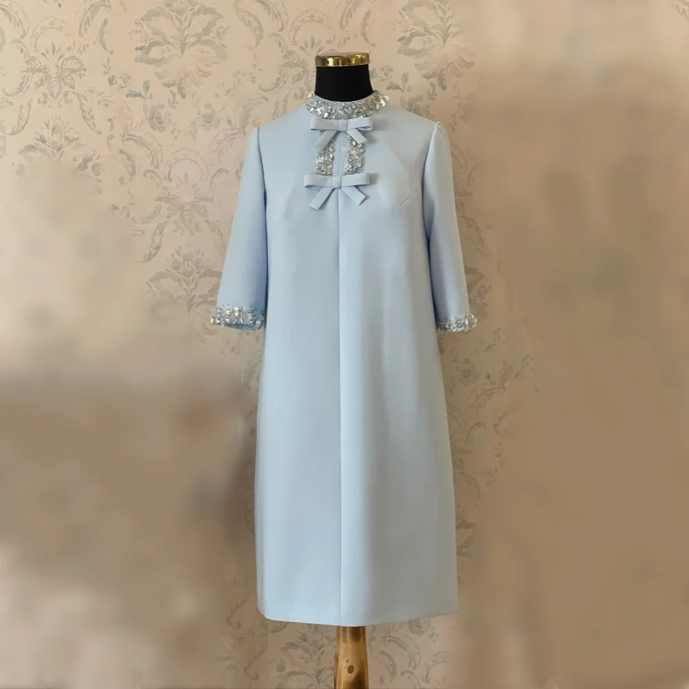 Customized Elegant Sequined High Collar Midi Dresses Formal Evening Dress Bespoke Occasion Elegant Homecoming Party Gown
Customized Elegant Sequined High Collar Midi Dresses Formal Evening Dress Bespoke Occasion Elegant Homecoming Party Gown