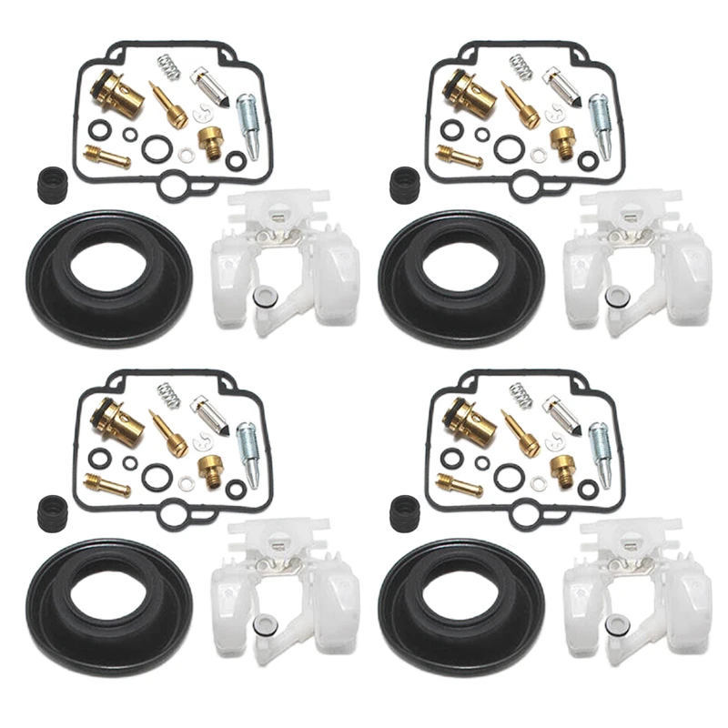 4 Sets Carburetor Repair Kits With Diaphragm Float Fit for Adventurer 900 Daytona 1200 Suzuki GSXR1100 GSXR750 GSF1200S
4 Sets Carburetor Repair Kits With Diaphragm Float Fit for Adventurer 900 Daytona 1200 Suzuki GSXR1100 GSXR750 GSF1200S