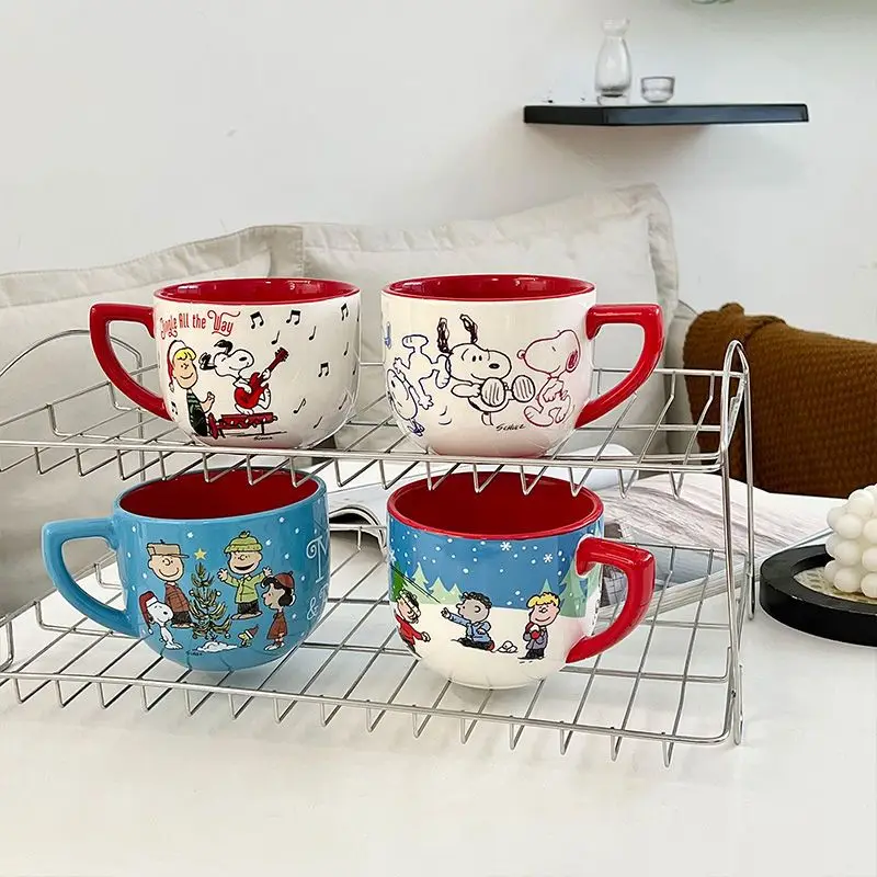Kawaii Snoopy Плюшевая мультяшная Милая большая емкость керамическая кружка для завтрака кружка Рождественская кружка искусственная для девушки подарок на день рождения
Kawaii Snoopy Плюшевая мультяшная Милая большая емкость керамическая кружка для завтрака кружка Рождественская кружка искусственная для девушки подарок на день рождения