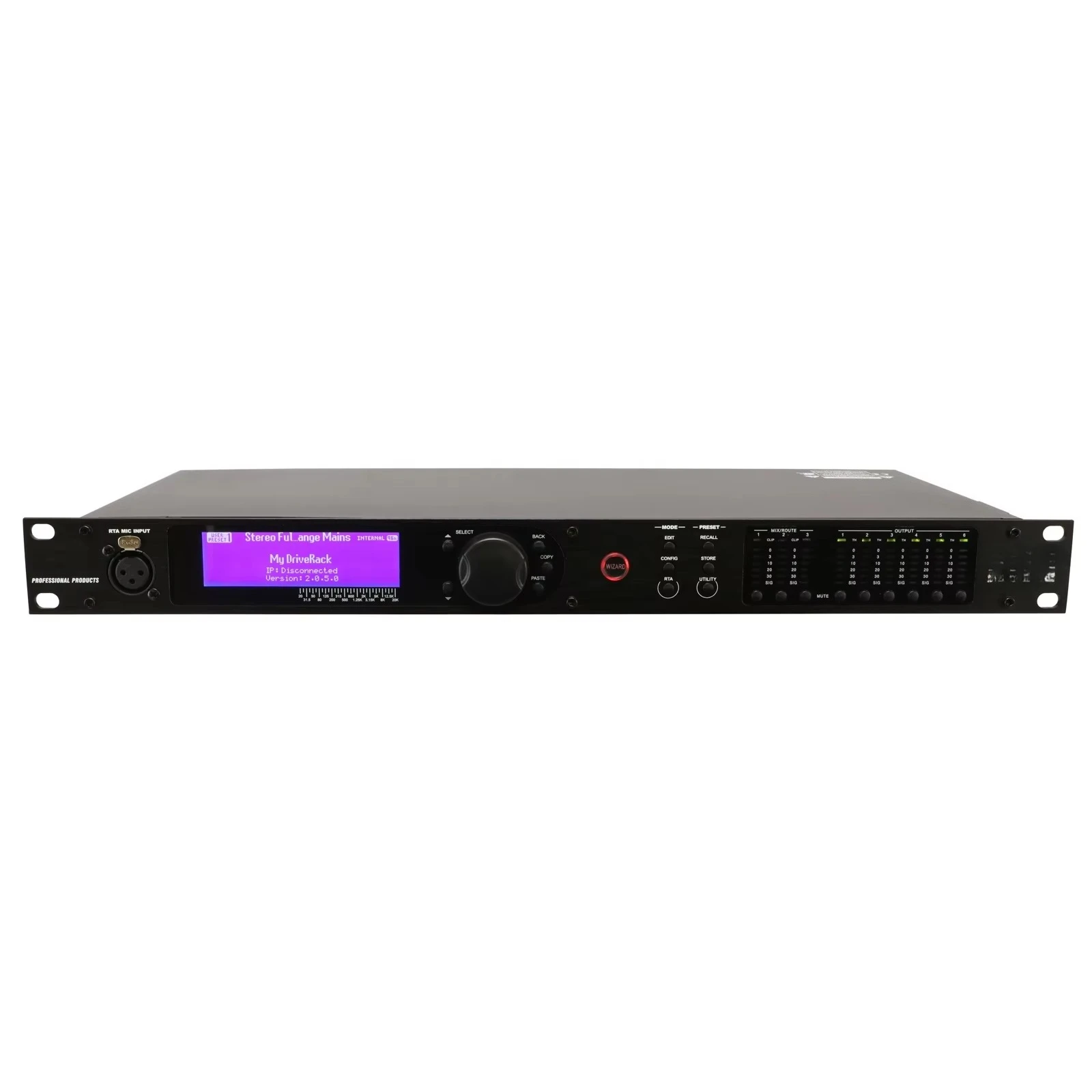 360 DriveRack VENU360 Hot Selling 3 In 6 Out Effects Processor Complete Speaker Management System
360 DriveRack VENU360 Hot Selling 3 In 6 Out Effects Processor Complete Speaker Management System