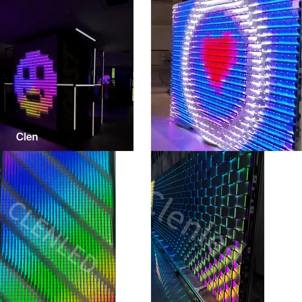 Scalelike Matrix DMX Control Led Display Event Stage Equipment Interactive Effects Indoor Decoration
Scalelike Matrix DMX Control Led Display Event Stage Equipment Interactive Effects Indoor Decoration
