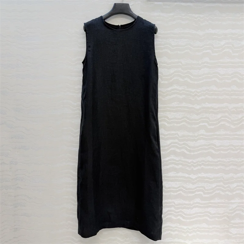 Women's dress New round neck slim fit sleeveless vacation dress for summer 2026 100% linen long dress women's casual dresses y2k
Women's dress New round neck slim fit sleeveless vacation dress for summer 2026 100% linen long dress women's casual dresses y2k