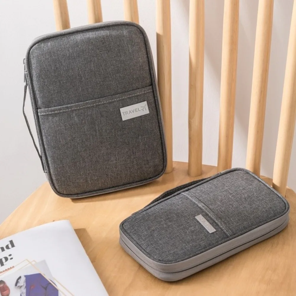 Ticket Holder Solid Color Passport Bag Card Holder Large Capacity Travel Wallet Portable Multifunctional Card Storage Bag Men
Ticket Holder Solid Color Passport Bag Card Holder Large Capacity Travel Wallet Portable Multifunctional Card Storage Bag Men