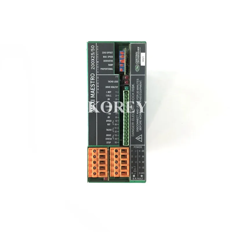Сервопривод постоянного тока мощностью 5 кВт Maxi Maestro 200X25/50 в хорошем состоянии
Сервопривод постоянного тока мощностью 5 кВт Maxi Maestro 200X25/50 в хорошем состоянии