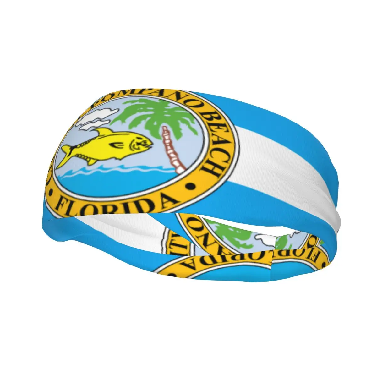Sports Headband Flag Of Pompano Beach Florida Fitness Sweatband Absorbent Cycling Jog Hair Bandage
Sports Headband Flag Of Pompano Beach Florida Fitness Sweatband Absorbent Cycling Jog Hair Bandage