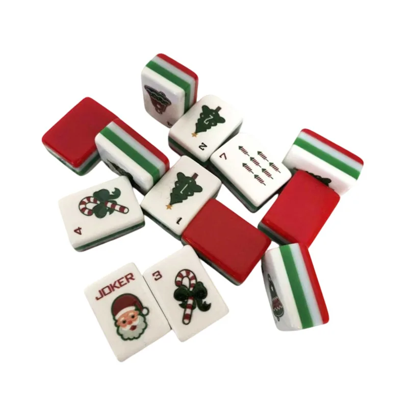 Party casual gift Christmas tree version American mahjong, American mahjong, acrylic hand rubbing mahjong
Party casual gift Christmas tree version American mahjong, American mahjong, acrylic hand rubbing mahjong