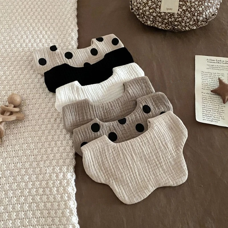 Polka Dot Flower Baby Bib Cotton Newborn Spit Up Burp Cloth Feeding Cover Washable Soft Absorbent Infant Accessories
Polka Dot Flower Baby Bib Cotton Newborn Spit Up Burp Cloth Feeding Cover Washable Soft Absorbent Infant Accessories
