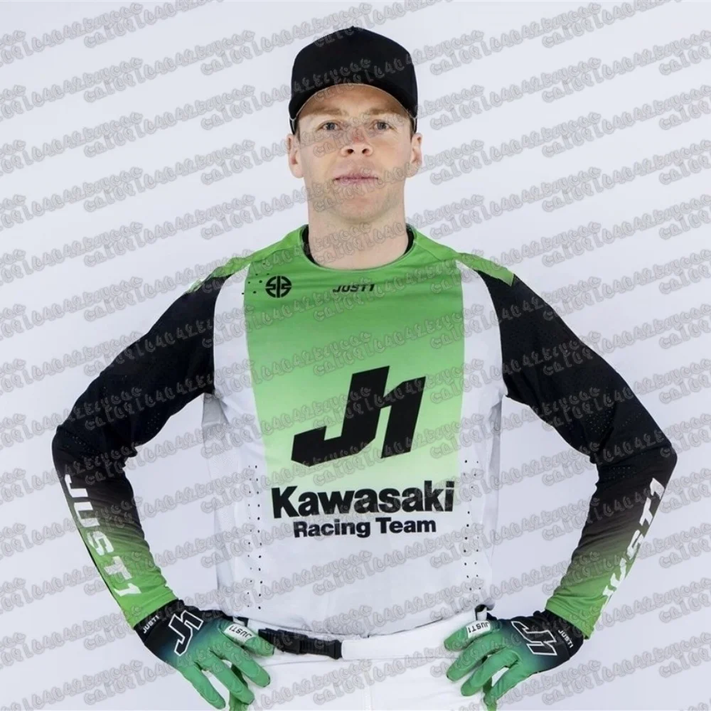 Kawasaki мотоциклетные гоночные мужские рубашки с длинным рукавом, весенне-осенние женские рубашки, новинка 2025 года, спортивная детская футболка с длинными рукавами для мотоциклов
Kawasaki мотоциклетные гоночные мужские рубашки с длинным рукавом, весенне-осенние женские рубашки, новинка 2025 года, спортивная детская футболка с длинными рукавами для мотоциклов