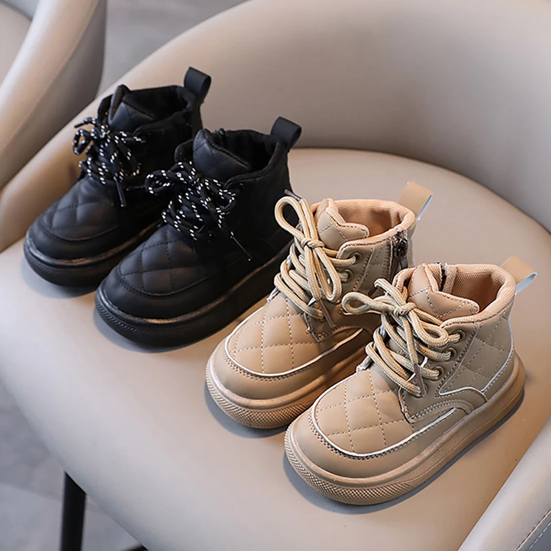 Autumn Winter Plush Boots For Children Thick Warm Cotton Velvet Shoes For Kids Soft-soled Boy's Girl's Snow Boots Casual Shoes
Autumn Winter Plush Boots For Children Thick Warm Cotton Velvet Shoes For Kids Soft-soled Boy's Girl's Snow Boots Casual Shoes