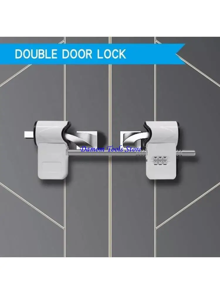 57BE Stable Protections Lock 26cm Metal Double Door Combination Lock Easy to Install Password Lock Suitable for Many door
57BE Stable Protections Lock 26cm Metal Double Door Combination Lock Easy to Install Password Lock Suitable for Many door