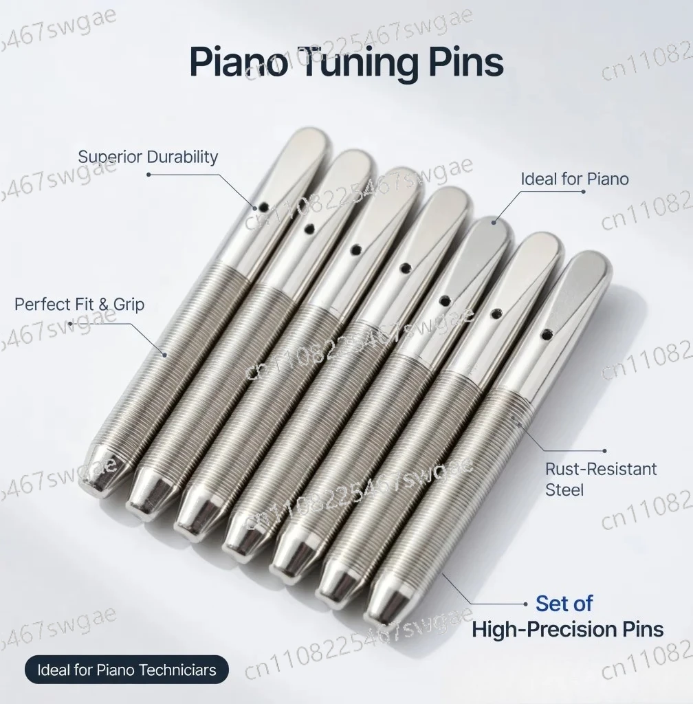 220Pcs Piano Tuning Pins, Professional Piano Tuning Repair Parts
220Pcs Piano Tuning Pins, Professional Piano Tuning Repair Parts