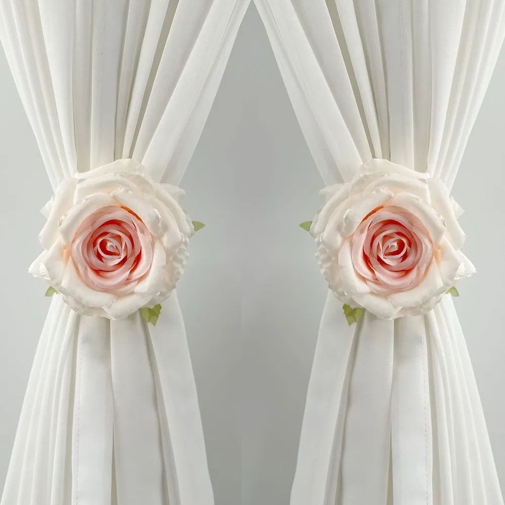 Creative Romantic Rose Curtain Clips Realistic Exquisite Curtain Buckle Decorative Window Screen Fastener Clip Party
Creative Romantic Rose Curtain Clips Realistic Exquisite Curtain Buckle Decorative Window Screen Fastener Clip Party
