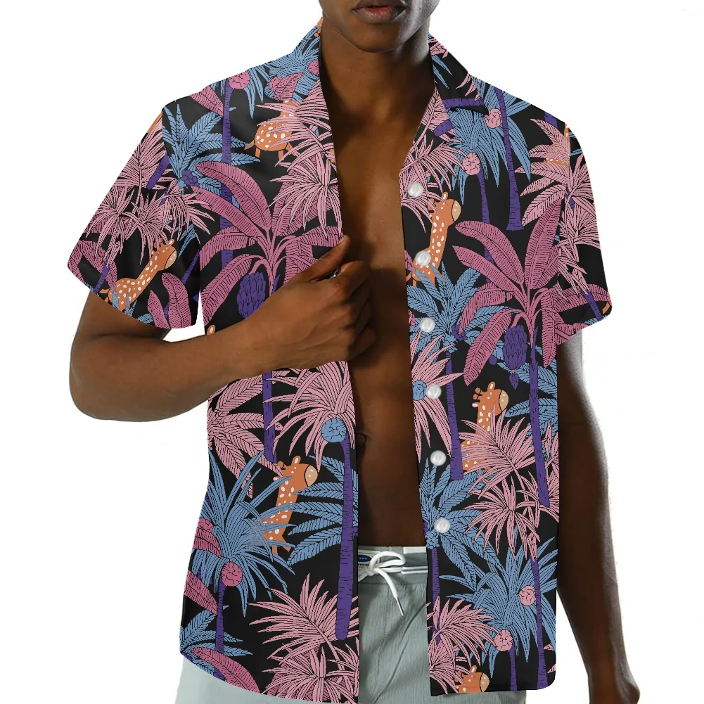 NOISYDESIGNS Summer Hawaiian Unisex Shirt for Men Clothing Tree Print Men's Short Sleeve V-neck Single Breasted Tops 5XL Shirt
NOISYDESIGNS Summer Hawaiian Unisex Shirt for Men Clothing Tree Print Men's Short Sleeve V-neck Single Breasted Tops 5XL Shirt