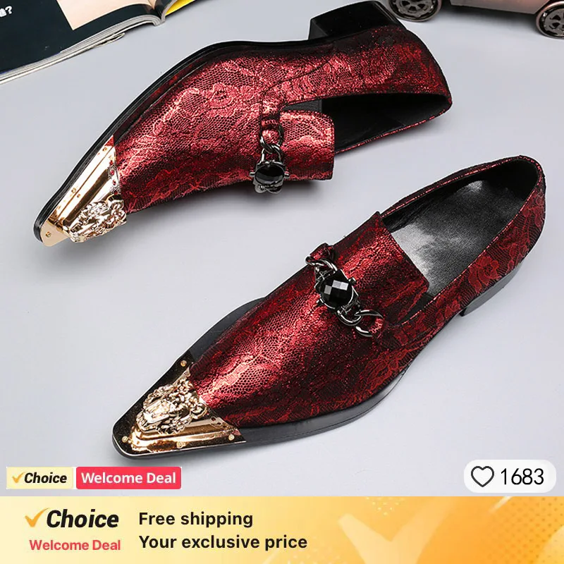2025 Western Fashion Pointed Metal Toe Dress Shoes Blue Grey Party Wedding Leather Shoes for Men
2025 Western Fashion Pointed Metal Toe Dress Shoes Blue Grey Party Wedding Leather Shoes for Men