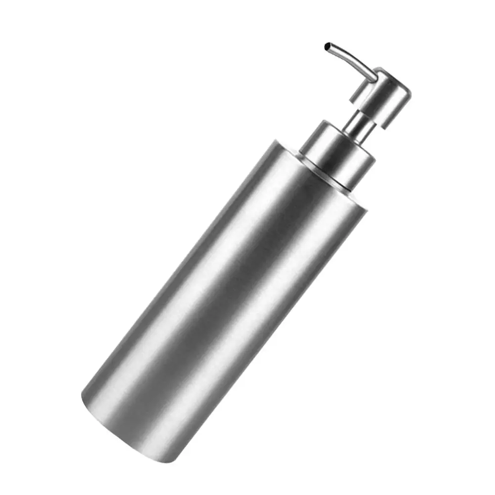 Stainless Steel Soap Dispenser Rust Proof Silver Empty Squeeze Bottles Lotion Storage Home Bar Bathroom Use Portable
Stainless Steel Soap Dispenser Rust Proof Silver Empty Squeeze Bottles Lotion Storage Home Bar Bathroom Use Portable
