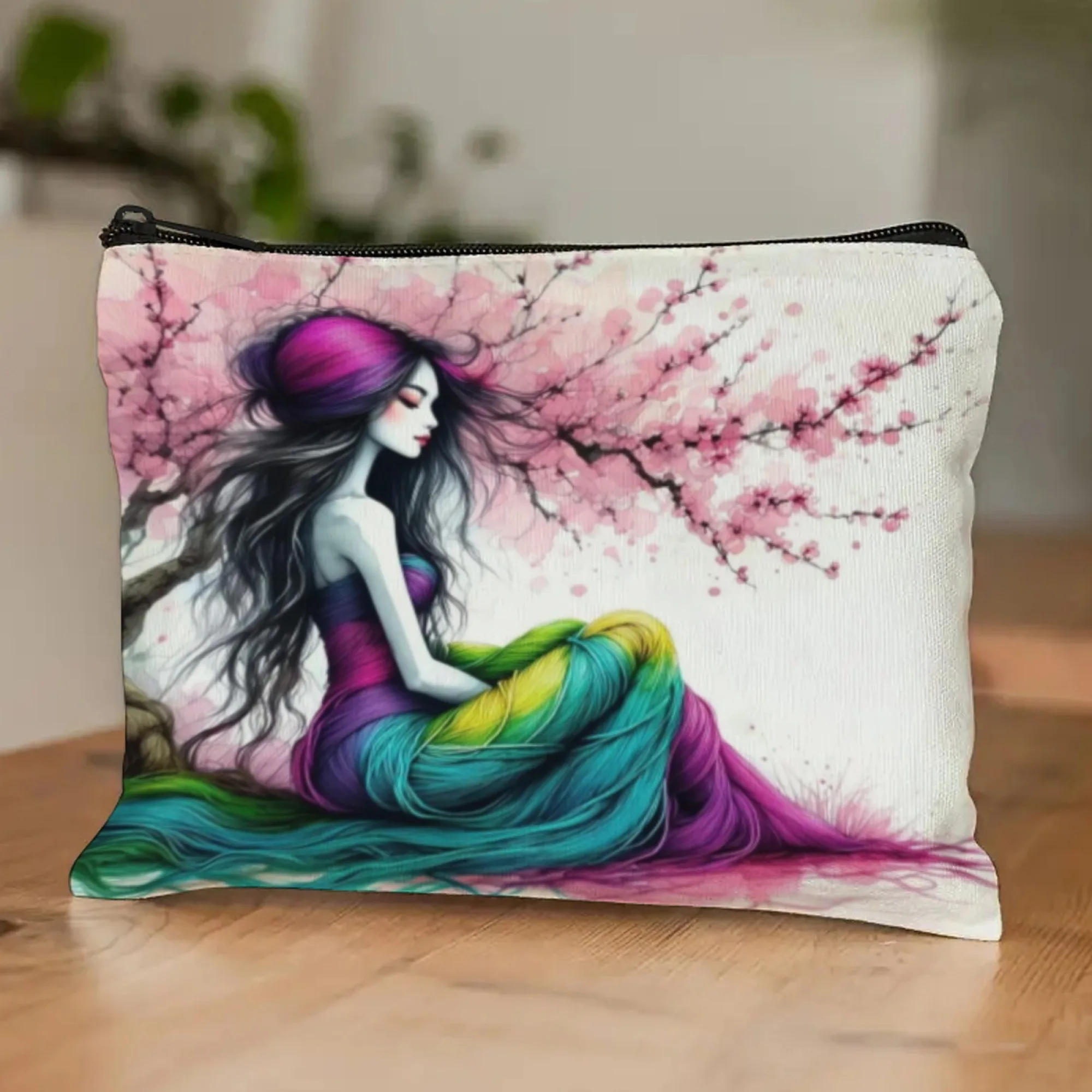 Сказочный как Русалка вишневый цветок косметичка женский косметический органайзер на молнии форма портативный чехол для туалетных принадлежностей для девочек
Сказочный как Русалка вишневый цветок косметичка женский косметический органайзер на молнии форма портативный чехол для туалетных принадлежностей для девочек