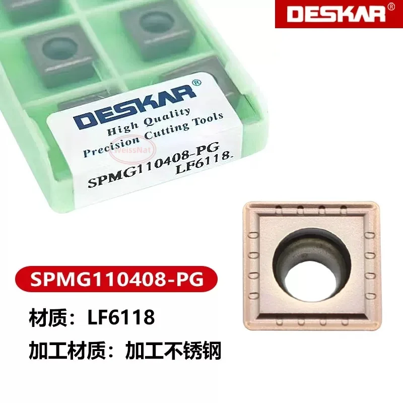 Твердосплавные пластины DESKAR SPMG050204 SPMG060204 SPMG07T308 SPMG090408 SPMG110408 SPMG140512-PG LF6118 для сверл U-типа
Твердосплавные пластины DESKAR SPMG050204 SPMG060204 SPMG07T308 SPMG090408 SPMG110408 SPMG140512-PG LF6118 для сверл U-типа