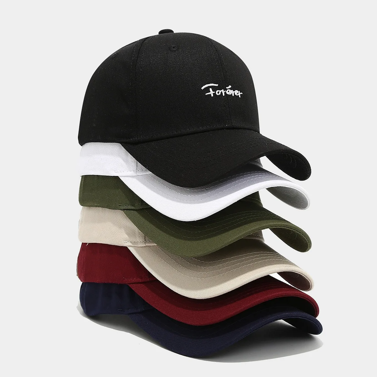 New Letter Embroidered Cotton Baseball Cap Couple Hard Top Four Seasons Sunscreen Hat Simple Hundred Take Unisex Fashion Dad Cap
New Letter Embroidered Cotton Baseball Cap Couple Hard Top Four Seasons Sunscreen Hat Simple Hundred Take Unisex Fashion Dad Cap