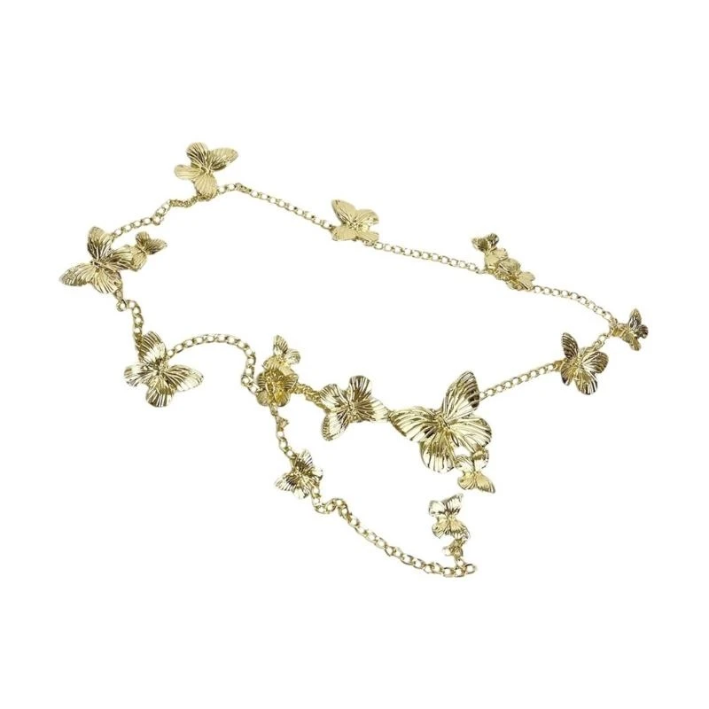 652F Elaborate Chain Belly Chain for Dress Chain Belt for Women Waist Chain Belt Butterfly Waist Chain Butterfly Belt
652F Elaborate Chain Belly Chain for Dress Chain Belt for Women Waist Chain Belt Butterfly Waist Chain Butterfly Belt