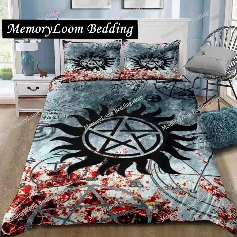 Sci-fi Drama Series Supernatural Bedding Set Single Twin Full Queen King Size Bed Set Adult Kid Bedroom 3D Print Bedding Gift
Sci-fi Drama Series Supernatural Bedding Set Single Twin Full Queen King Size Bed Set Adult Kid Bedroom 3D Print Bedding Gift