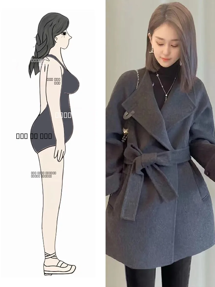 Осенне-зимнее женское шерстяное пальто приталенного кроя в корейском стиле с поясом, средней длины, с длинными рукавами, модель T247342
Осенне-зимнее женское шерстяное пальто приталенного кроя в корейском стиле с поясом, средней длины, с длинными рукавами, модель T247342