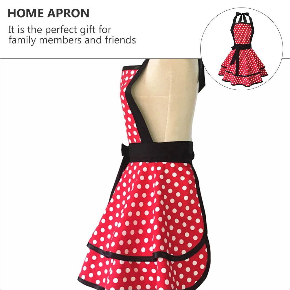 Pure Cotton Apron Home Hotel Kitchen Cooking Creative Double Layer Hanging Neck Skirt
Pure Cotton Apron Home Hotel Kitchen Cooking Creative Double Layer Hanging Neck Skirt