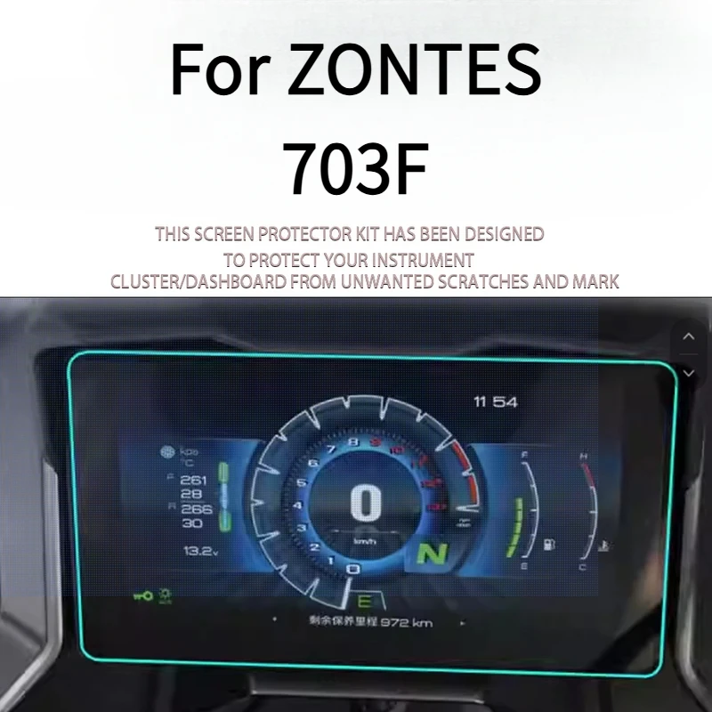 For ZONTES 703F Accessories Modified For Motorcycle Instrument TPU Screen Protective Pelula Waterproof Anti-scratch Pelula
For ZONTES 703F Accessories Modified For Motorcycle Instrument TPU Screen Protective Pelula Waterproof Anti-scratch Pelula