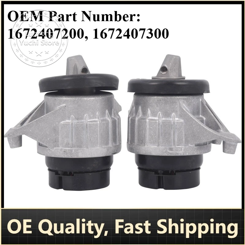 P/N: 1672407200, 1672407300 - Engine Mount for Mercedes-Benz W167 GLE350 GLE400 GLS350 GLS400
P/N: 1672407200, 1672407300 - Engine Mount for Mercedes-Benz W167 GLE350 GLE400 GLS350 GLS400
