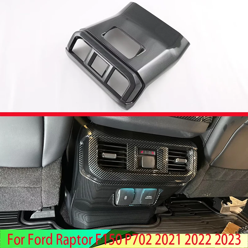 Для Ford Raptor F150 P702 2021 2022 2023, автомобильные аксессуары, подлокотник с покрытием из углеродного волокна, задний вентиляционный отверстие, рамка, накладка
Для Ford Raptor F150 P702 2021 2022 2023, автомобильные аксессуары, подлокотник с покрытием из углеродного волокна, задний вентиляционный отверстие, рамка, накладка
