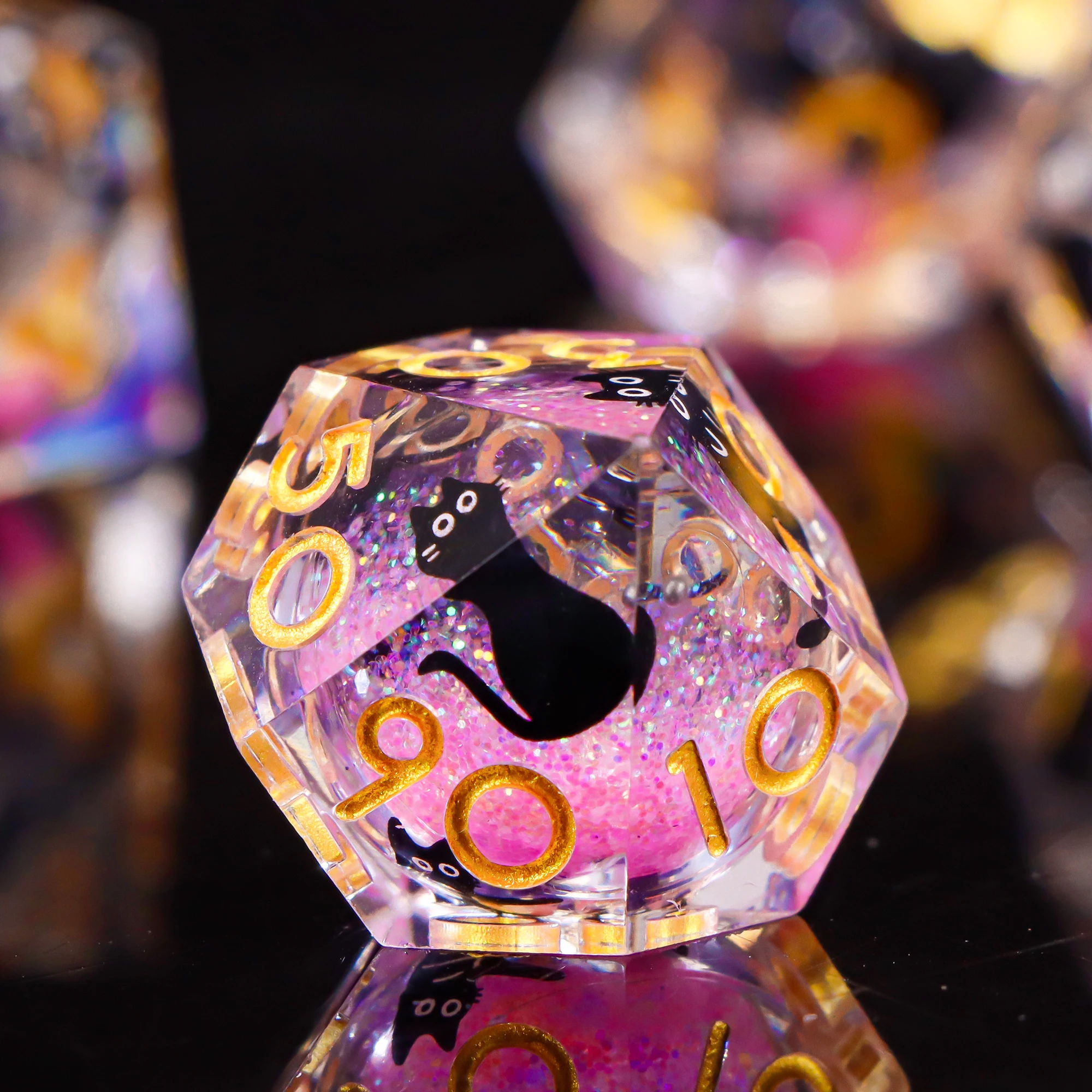 Кошачьи игральные кости DND, смоляные игральные кости, набор костей с жидким сердечником для подземелий и драконов, многогранные кубики D&D, набор настольных игр
Кошачьи игральные кости DND, смоляные игральные кости, набор костей с жидким сердечником для подземелий и драконов, многогранные кубики D&D, набор настольных игр