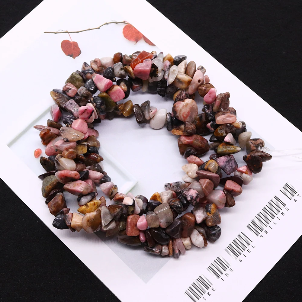 Natural Rhodochrosite Chip Gravel Beads 6-12mm Irregular Semi-precious Stone Loose Bead DIY Unique Necklace Accessory 1 Strand
Natural Rhodochrosite Chip Gravel Beads 6-12mm Irregular Semi-precious Stone Loose Bead DIY Unique Necklace Accessory 1 Strand