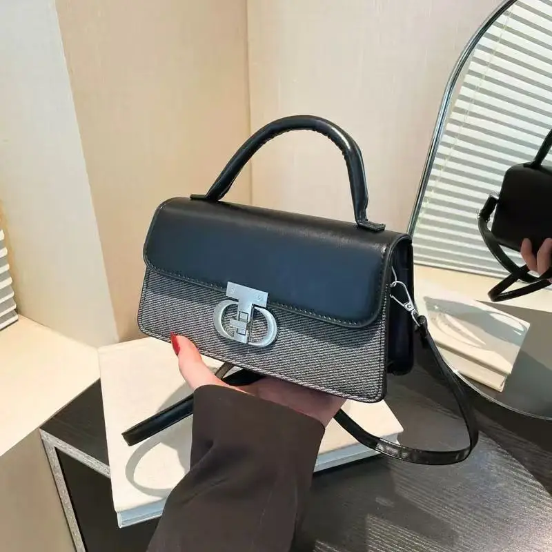 New Casual Chic Lock Buckle Shoulder Bag for Women Candy Color Small Square Bag Crossbody Shoulder Street Trend Fashion Tote Ba
New Casual Chic Lock Buckle Shoulder Bag for Women Candy Color Small Square Bag Crossbody Shoulder Street Trend Fashion Tote Ba
