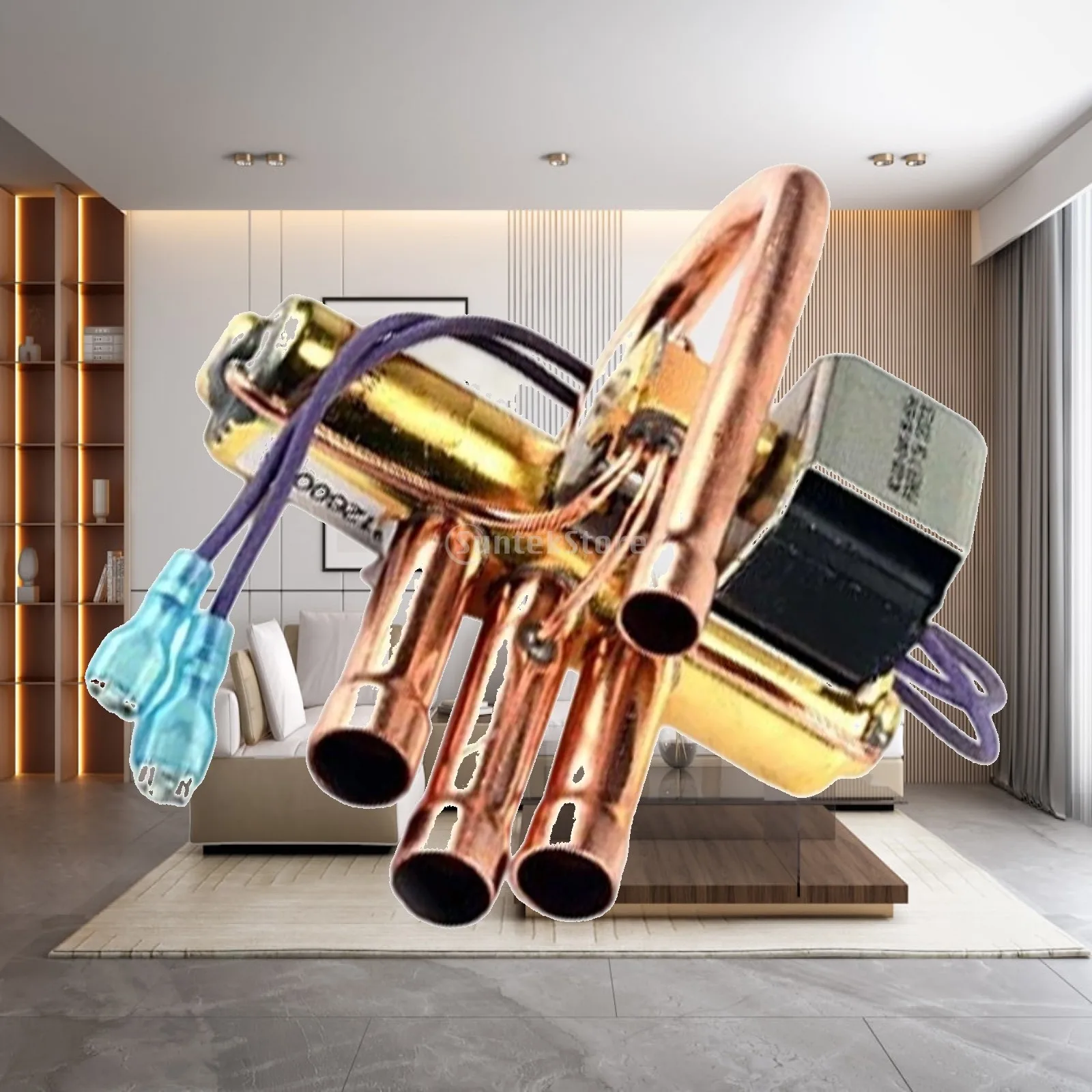 Air Conditioning Four-way Reversing Valve Air Conditioner Parts Leakproof Multiuse Copper Repair for Apartment Room Home
Air Conditioning Four-way Reversing Valve Air Conditioner Parts Leakproof Multiuse Copper Repair for Apartment Room Home