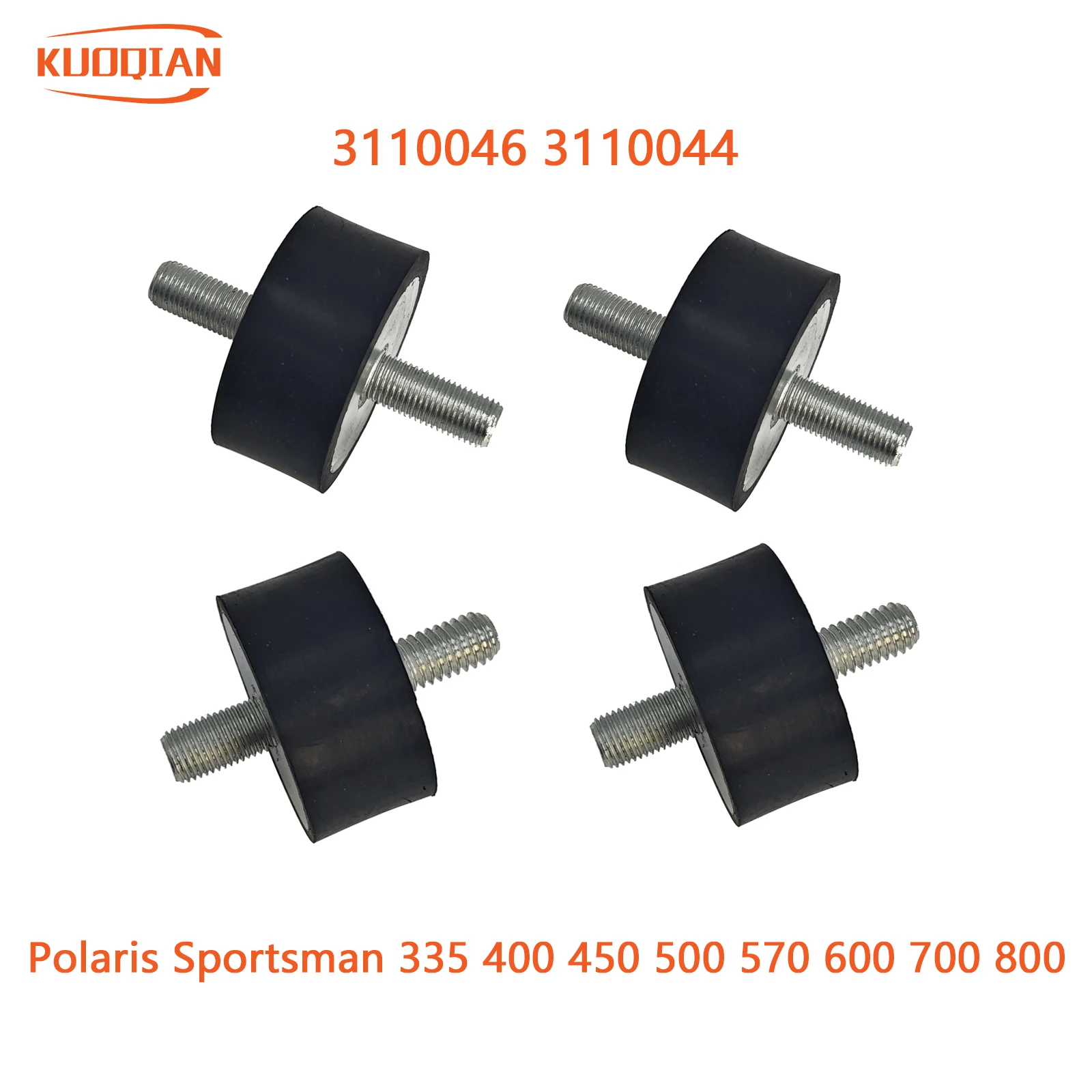 4pcs or 2pcs Engine Rubber Motor Mount Kit 3110044 3110046 for Polaris Sportsman 335 400 450 500 570 600 700 800
4pcs or 2pcs Engine Rubber Motor Mount Kit 3110044 3110046 for Polaris Sportsman 335 400 450 500 570 600 700 800