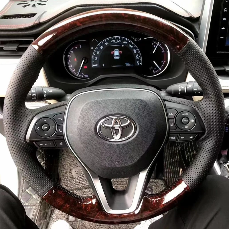 Hand-stitched peach wood grain Genuine Leather Car Steering Wheel Cover for Toyota Avalon Camry Crown RAV4 2018-2022
Hand-stitched peach wood grain Genuine Leather Car Steering Wheel Cover for Toyota Avalon Camry Crown RAV4 2018-2022
