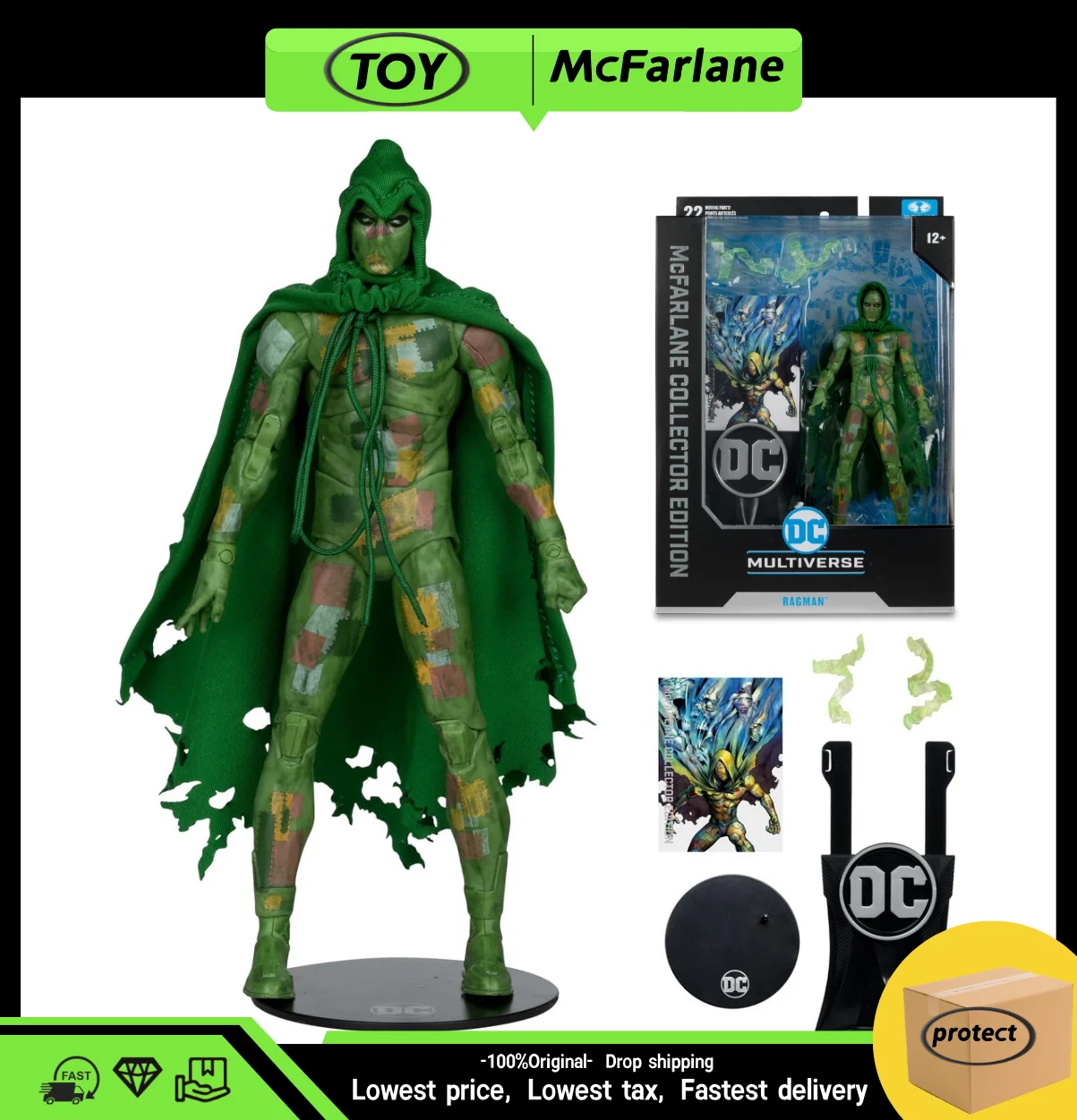 DC Multiverse Collectior Series Clock King Red Hood Ragman Agent Liberty Action Figures Anime Collection Model Toy Gift Original
DC Multiverse Collectior Series Clock King Red Hood Ragman Agent Liberty Action Figures Anime Collection Model Toy Gift Original