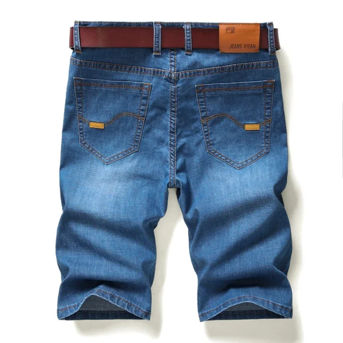 New Summer Men's Denim Shorts Fashion Solid Color Casual Loose Multi-pocket Straight Five-minute Pants Elastic Knee Denim jorts
New Summer Men's Denim Shorts Fashion Solid Color Casual Loose Multi-pocket Straight Five-minute Pants Elastic Knee Denim jorts