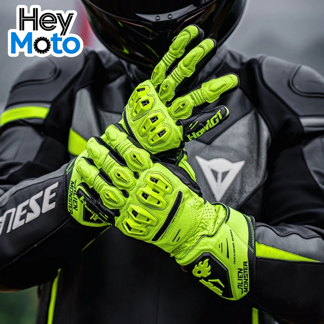 Motorcycle Riding Gloves Genuine Leather Long Wear-resistant Anti-drop Gloves Outdoor Off-Road Track Racing Gloves Protection
Motorcycle Riding Gloves Genuine Leather Long Wear-resistant Anti-drop Gloves Outdoor Off-Road Track Racing Gloves Protection