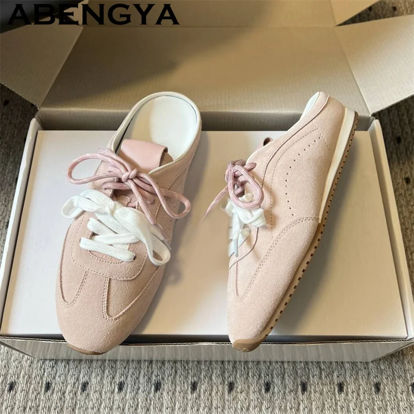 Women's Lace Up Casual Flat Slippers Summer Breathable Comfortable Running Slippers Oxfords Bottom Lacing Sneakers Shoes Mujer
Women's Lace Up Casual Flat Slippers Summer Breathable Comfortable Running Slippers Oxfords Bottom Lacing Sneakers Shoes Mujer