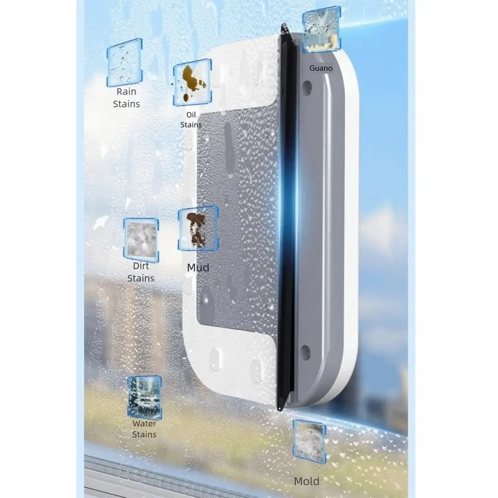 Easy to Use Double-sided Window Cleaner Magnetic Initial Washing Glass Scraper Glass Cleaning
Easy to Use Double-sided Window Cleaner Magnetic Initial Washing Glass Scraper Glass Cleaning