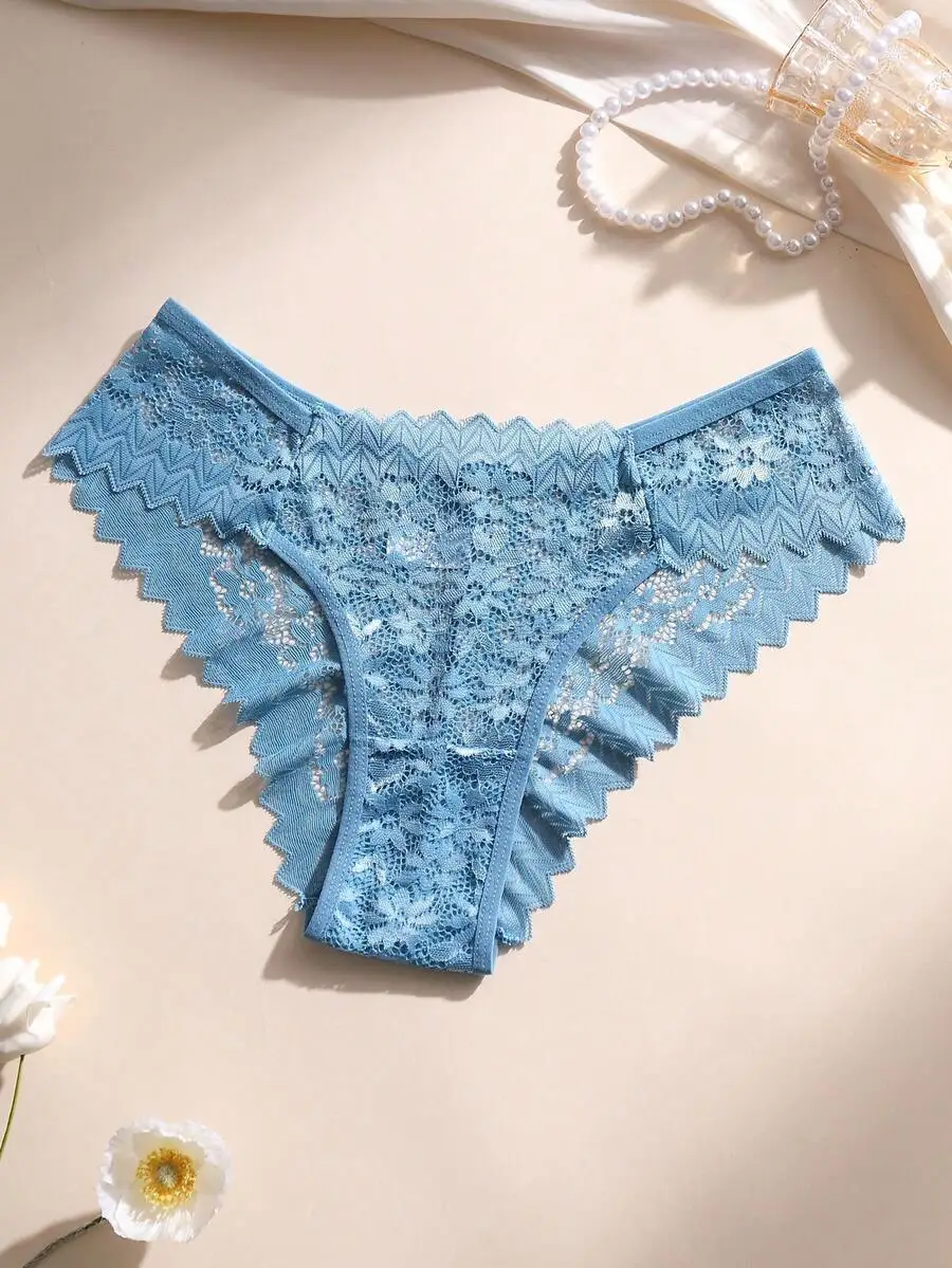 Womens Lace Bikini Panties Low Waist Hollow Out Breathable Underwear
Womens Lace Bikini Panties Low Waist Hollow Out Breathable Underwear