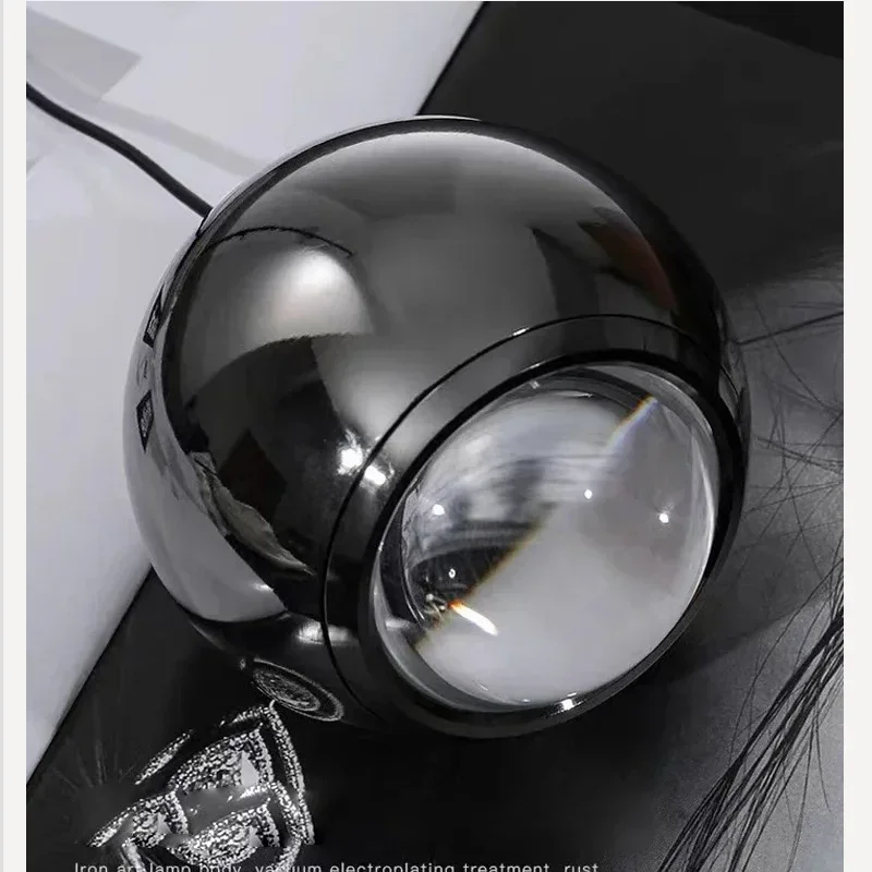 Bedhead Bedroom Modern LED 10W Small Ceiling Lights White Black Gold AC 220V Long Line Adjustable Spherical Chandelier
Bedhead Bedroom Modern LED 10W Small Ceiling Lights White Black Gold AC 220V Long Line Adjustable Spherical Chandelier
